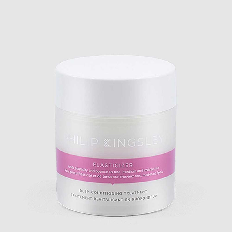 Revitalise your hair with Philip Kingsley Elasticizer Pre-Shampoo Treatment 150ml. Boosts elasticity, hydration, and shine for all hair types. Buy today from The DO Salon Australia - your haircare stylist and specialist near you. 