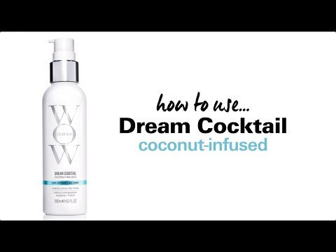 Elevate your hair's hydration game with ColorWow Dream Cocktail Coconut Infused Spray at The DO Salon in St Kilda. Restore dry, dull locks to silky, smooth brilliance. Get the ultimate shine and hydration. Discover excellence in hair care today - buy online or in-salon today.  Video overview