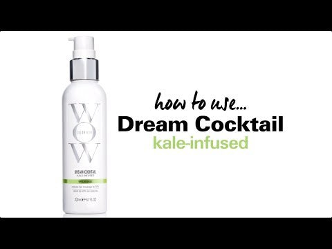 Unveil hair strength and resilience with ColorWow Dream Cocktail Kale-Infused Serum at The DO Salon in St Kilda. Perfect for damaged locks, it repairs, fortifies, and shields against future damage. Elevate your hair care with ColorWow today - purchase online or in-salon. Let us transform your hair.  Video on how to use