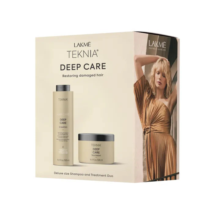 TEKNIA |  Deep Care Shampoo 500ml and Treatment Duo