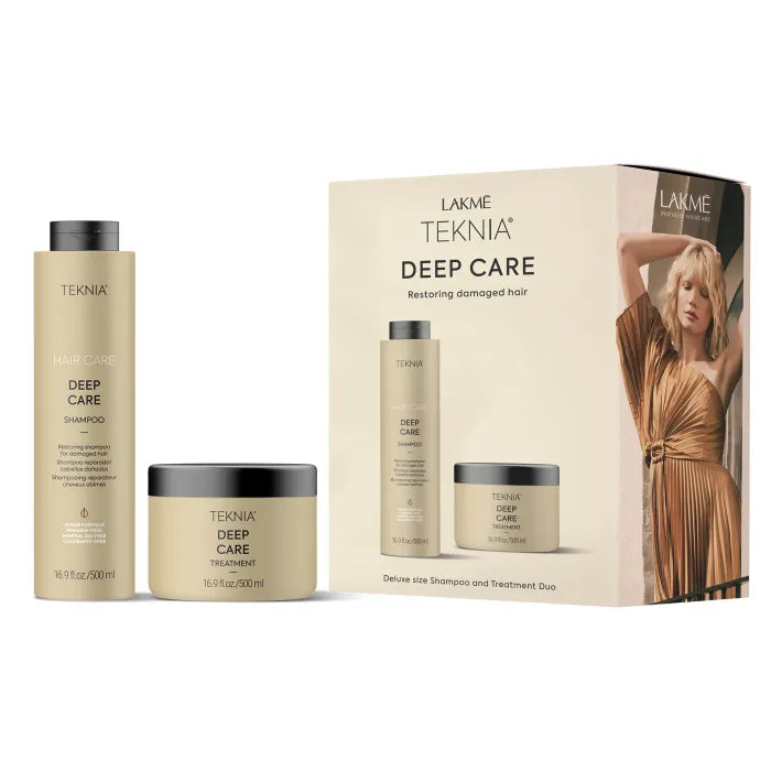 TEKNIA |  Deep Care Shampoo 500ml and Treatment Duo