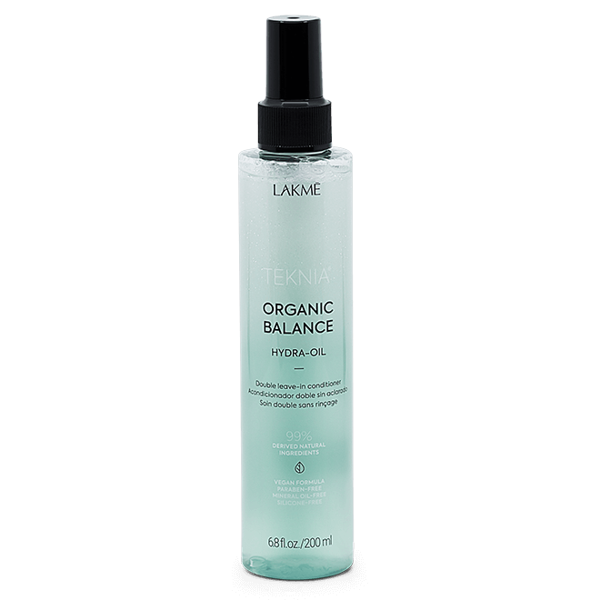 A rinse-free conditioner that nourishes and protects the hair's surface for instant detangling and a silky finish. Restore the natural, healthy condition of hair with TEKNIA Organic Balance by Lakmé. The DO Salon hairstylists near St Kilda that care for your hair.