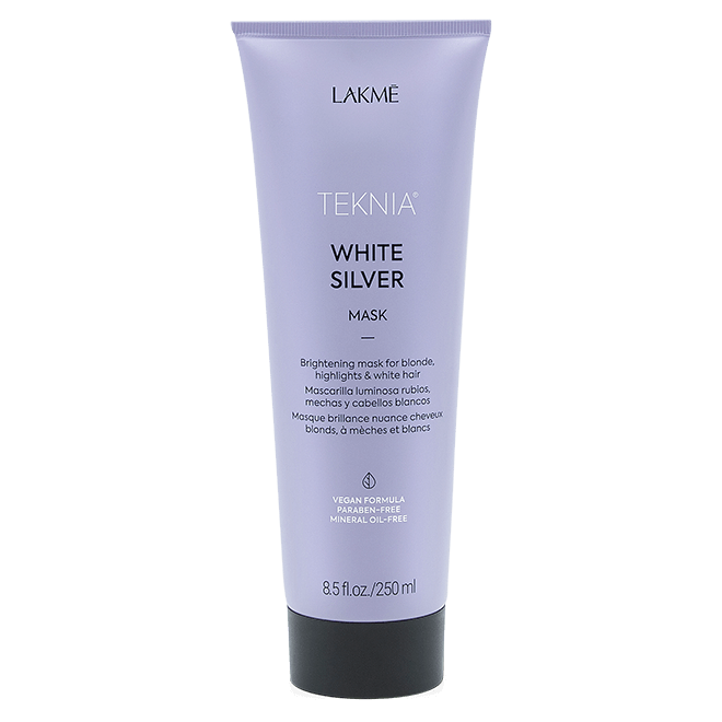 A brightening mask that repairs and protects all types of blonde hair while moisturising and softening. Give blonde back its cool luminosity, purity and shine with White Silver by Lakmé. Buy today from Blonde Colour Experts and Stylists in St Kilda, The DO Salon. 123