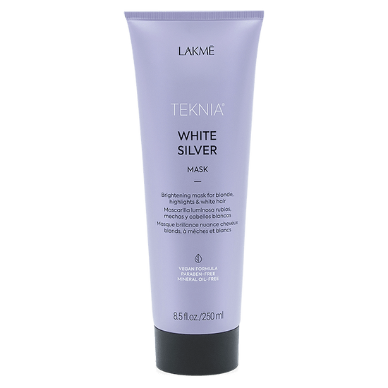 A brightening mask that repairs and protects all types of blonde hair while moisturising and softening. Give blonde back its cool luminosity, purity and shine with White Silver by Lakmé. Buy today from Blonde Colour Experts and Stylists in St Kilda, The DO Salon. 123