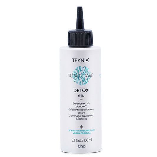 TEKNIA SCALP CARE DETOX GEL A balance scrub to combat dry and oily dandruff. Exfoliate, cleanse and refresh the scalp with TEKNIA Scalp Care Detox Gel by Lakmé. Look after your hair and scalp, contact The DO Salon today. Hair and Scalp experts based in St Kilda. 123